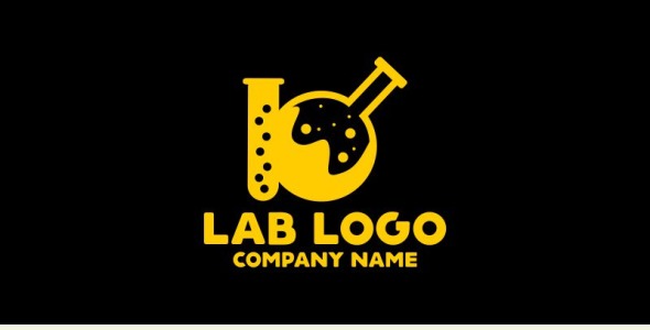 Шаблон логотипа на тему графика