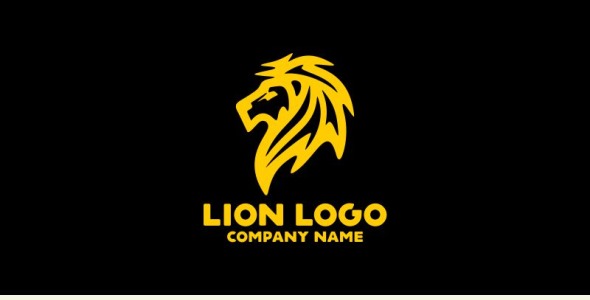 Шаблон логотипа на тему графика