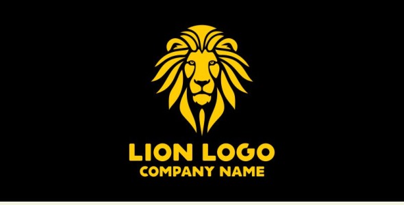 Шаблон логотипа на тему графика