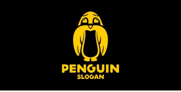 Шаблон логотипа на тему графика