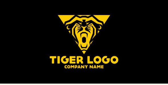 Шаблон логотипа на тему графика