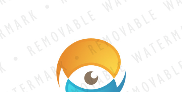 Шаблон логотипа на тему графика