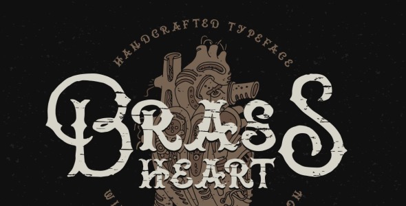 Шрифт на тему графика