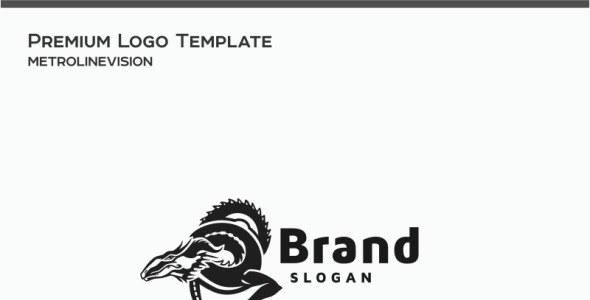 Шаблон логотипа на тему графика