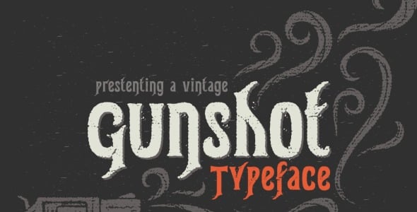 Шрифт на тему графика