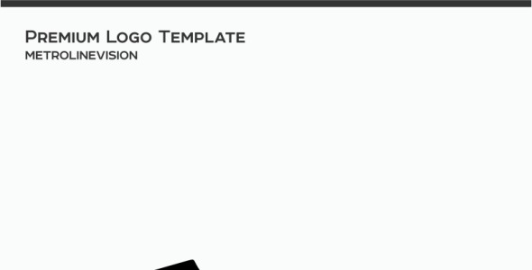 Шаблон логотипа на тему графика