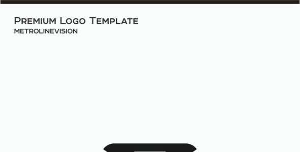 Шаблон логотипа на тему графика
