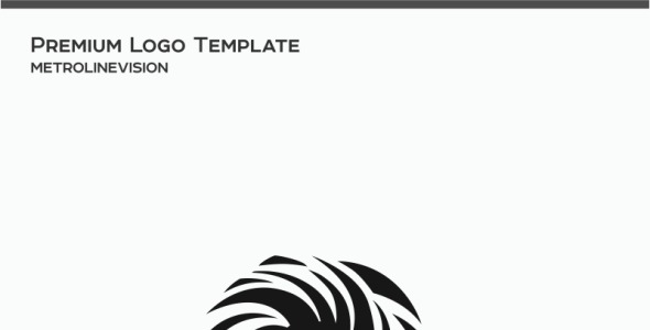 Шаблон логотипа на тему графика