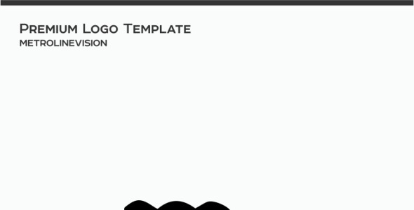 Шаблон логотипа на тему графика