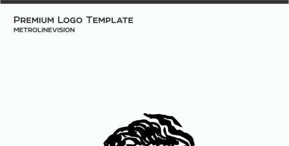 Шаблон логотипа на тему графика