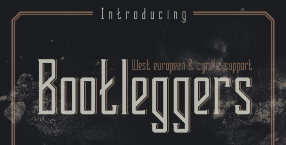 Шрифт на тему графика