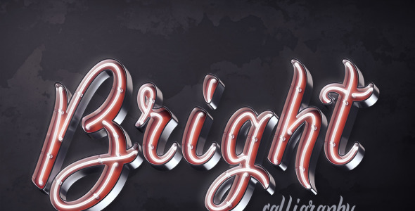 Шрифт на тему графика