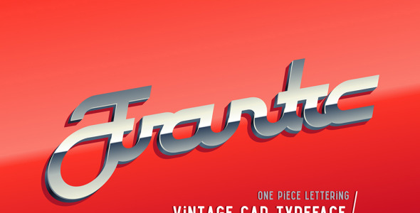 Шрифт на тему графика