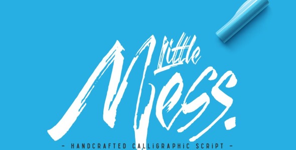 Шрифт на тему графика