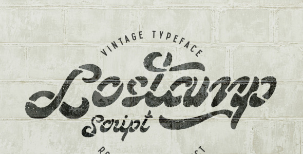 Шрифт на тему графика