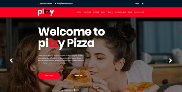 PSD шаблон на тему графика