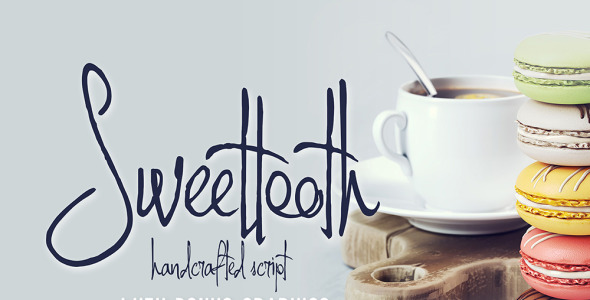 Шрифт на тему графика