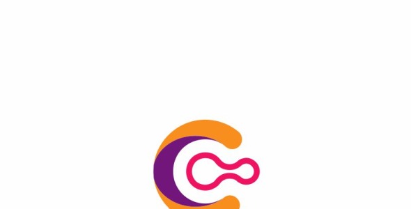 Шаблон логотипа на тему графика