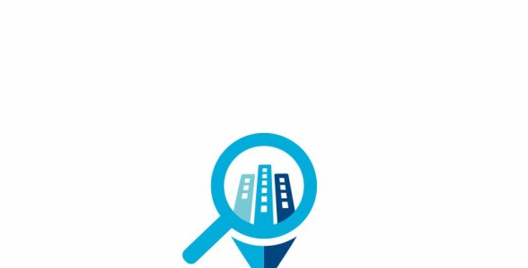 Шаблон логотипа на тему графика