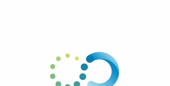 Шаблон логотипа на тему графика