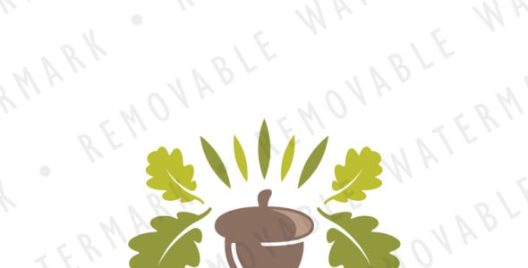 Шаблон логотипа на тему графика