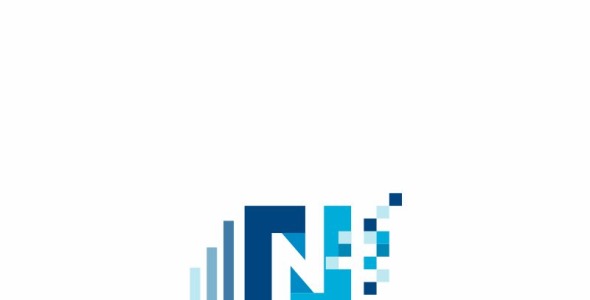 Шаблон логотипа на тему графика