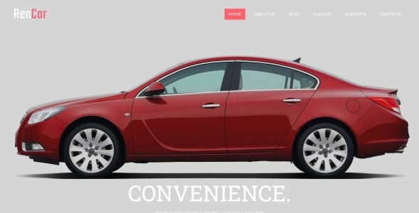 используйте минимальный шаблон сайта novi html