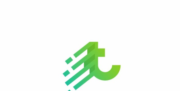 Шаблон логотипа на тему графика