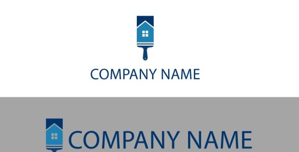 Шаблон логотипа на тему графика