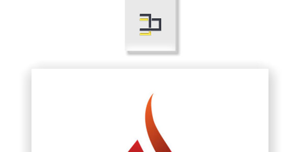 Шаблон логотипа на тему графика