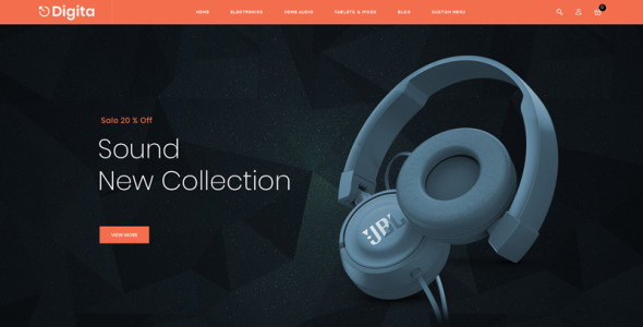 магазин электроники magento тема