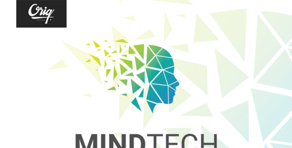 Шаблон логотипа на тему графика