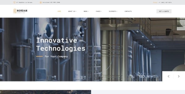 используйте современный шаблон сайта novi html