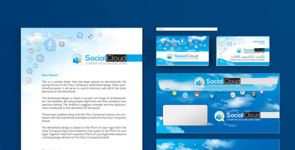 Фирменный стиль на тему графика