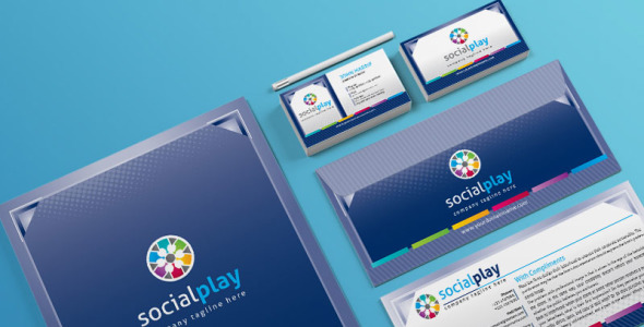 Фирменный стиль на тему графика