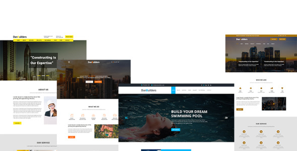 PSD шаблон на тему графика