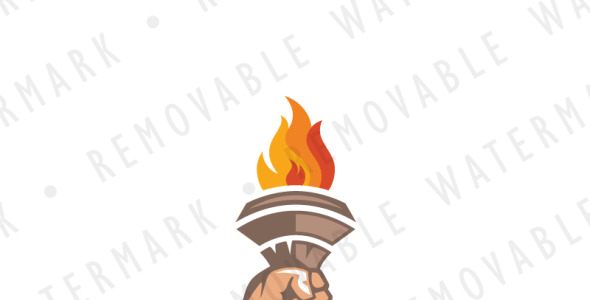 Шаблон логотипа на тему графика