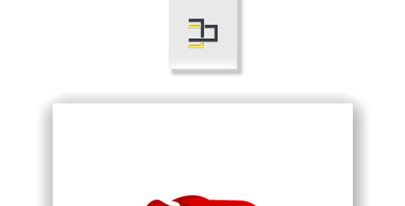 Шаблон логотипа на тему графика