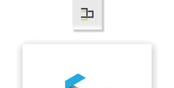 Шаблон логотипа на тему графика