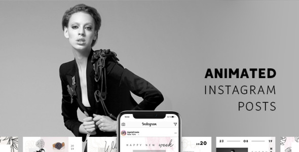 Шаблон для соцсетей на тему графика