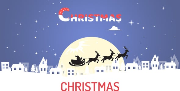 Christmas Landing Page Template