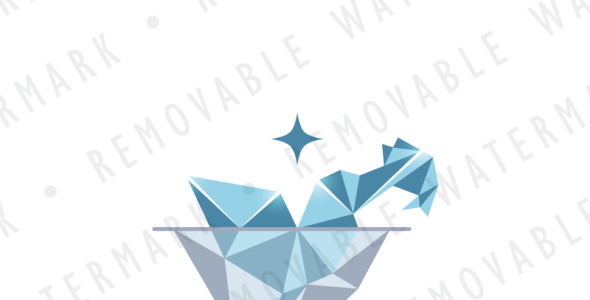 Шаблон логотипа на тему графика