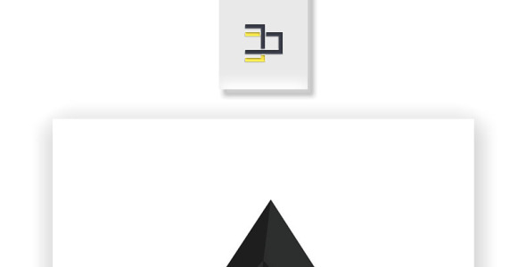 Шаблон логотипа на тему графика