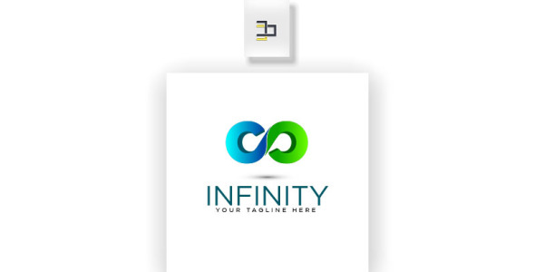 Шаблон логотипа на тему графика