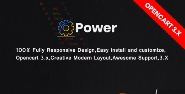 шаблон powertools opencart