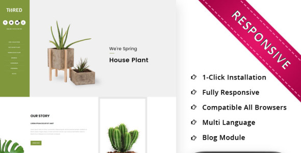 адаптивный шаблон opencart