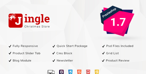 Jingle Gift Store PrestaShop Theme