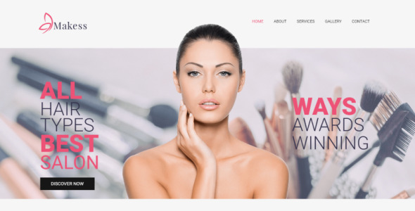 салон красоты многофункциональная классическая тема wordpress elementor