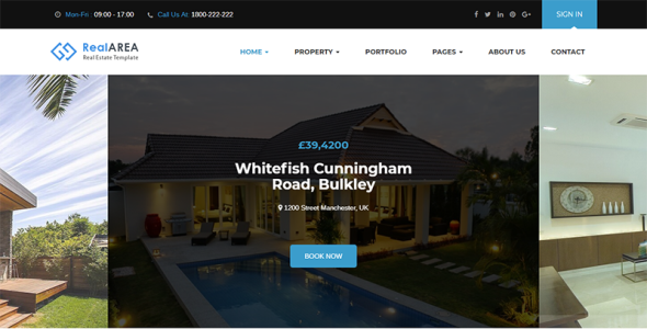 realestate wordpress тема
