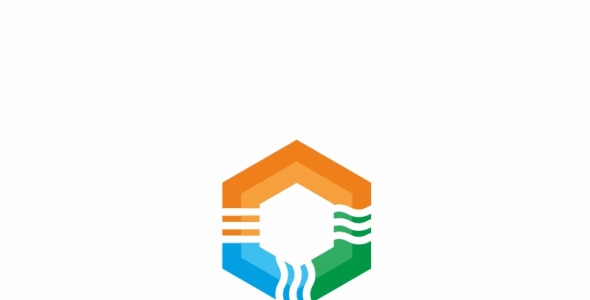 Шаблон логотипа на тему графика